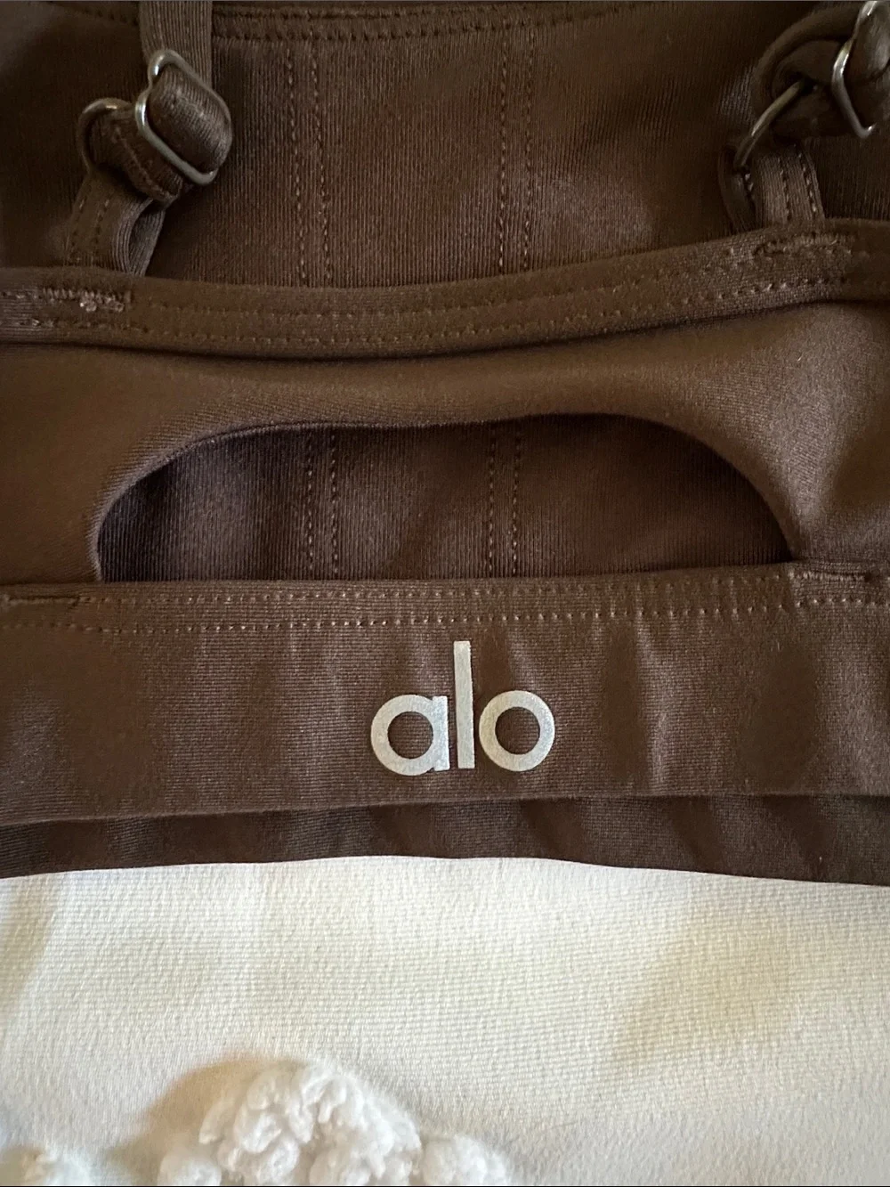 ALO Airlift Intrigue Bra Espresso